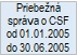 Priebe�n� spr�va o CSFod 01.01.2005 do 30.06.2005