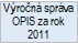 Výročná správa OPIS za rok 2011