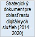 Strategický dokument pre oblasť rastu digitálnych služieb (2014 – 2020)