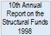 10th Annual Report on the Structural Funds 1998